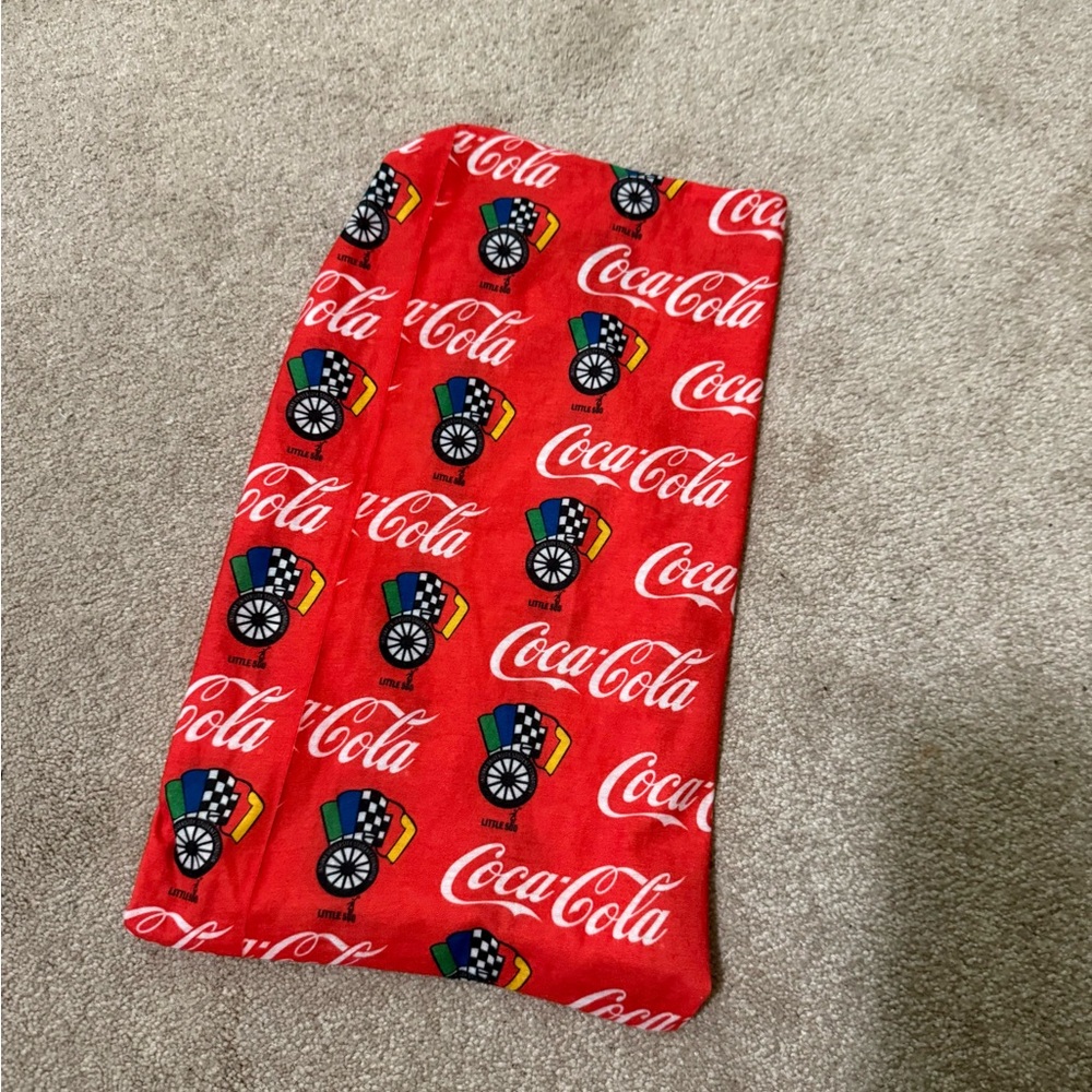 Coca-Cola Red neck gator with Colorful Wheel Design